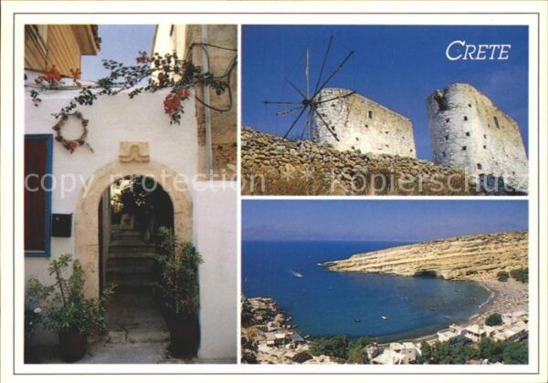 Kreta Crete Teilansichten