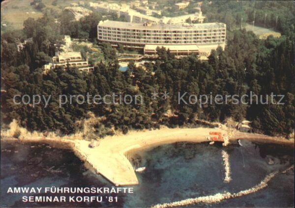 Corfu Korfu Fliegeraufnahme Führungskräfte Seminar