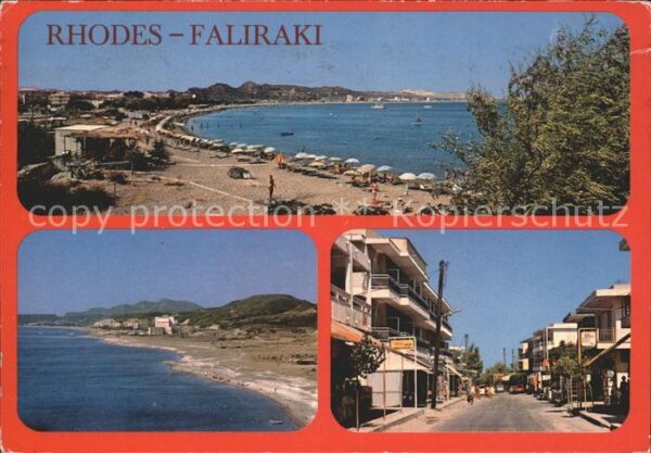 Rhodos Rhodes Aegaeis Faliraki