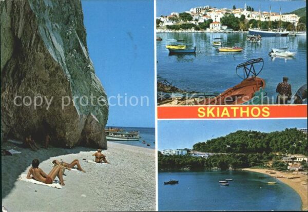 Skiathos Strand Boote