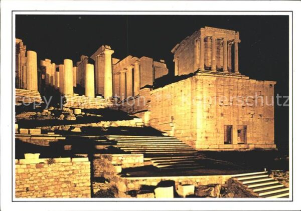 Athen Griechenland Propylaen Akropolis