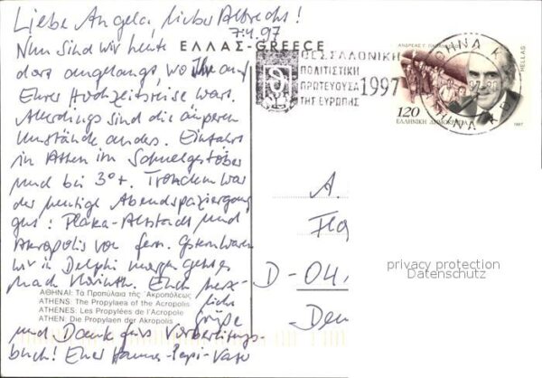 Athen Griechenland Propylaen Akropolis – Bild 2