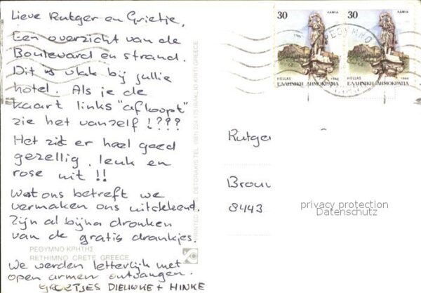 Kreta Crete Fliegeraufnahme Rethimno – Bild 2