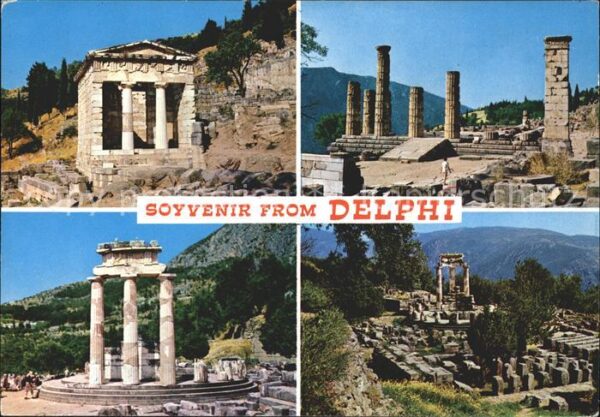 Delphi Delfi Ruine
