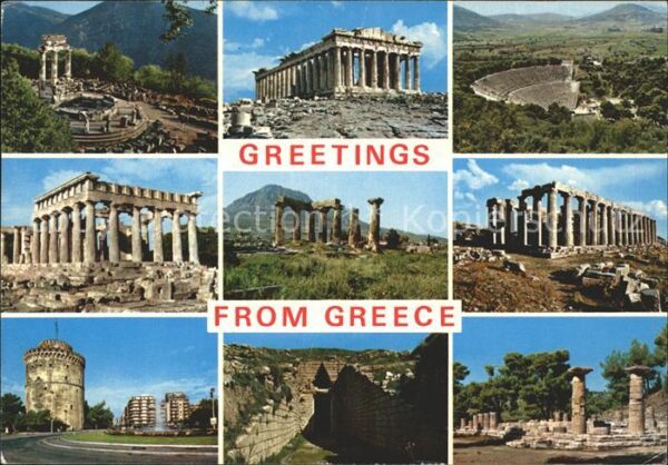 Griechenland Greece Akropolis Ruine