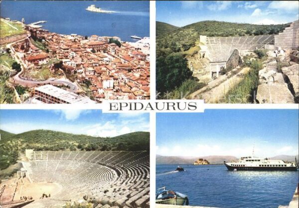 Epidauros Fähre Ruine Teilansicht