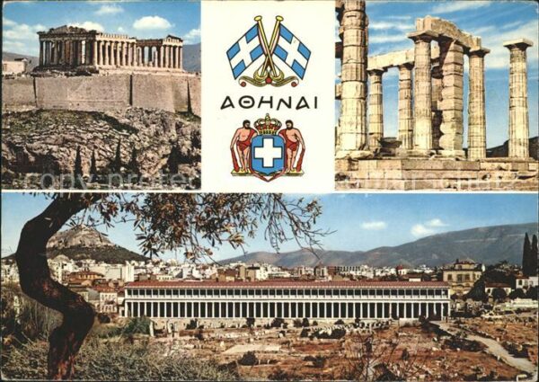 Athen Griechenland Ruine Akropolis