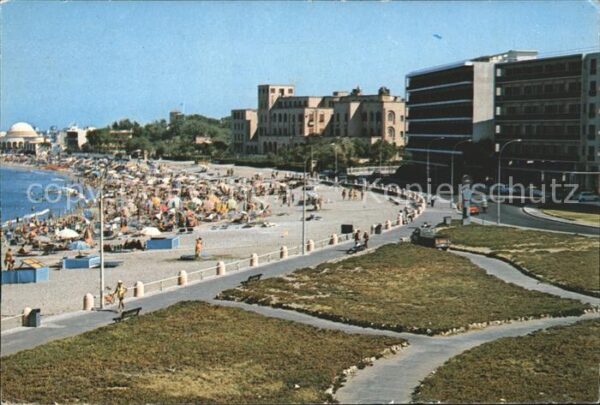 Rhodos Rhodes Aegaeis Strand Promenade