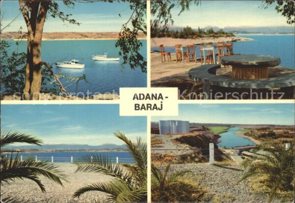 Adana Baraj Damm Teilansichten Yacht