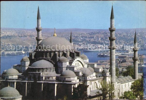Istanbul Constantinopel Süleymaniye Mosque Golden Horn