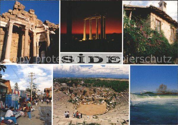 Side Antalya Theater Zuschauerraum Ruine des Apollon