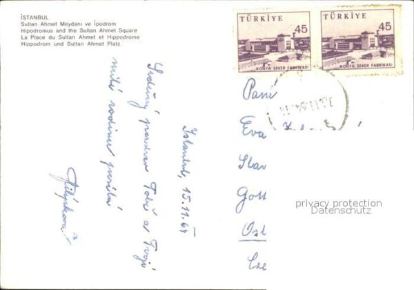 Istanbul Constantinopel Sultan Ahmet Meydani ipodrom – Bild 2
