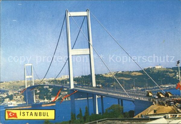 Istanbul Constantinopel Bosporus-Brücke