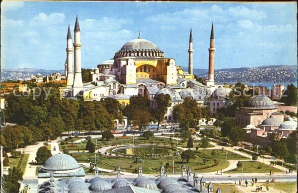 Istanbul Constantinopel Sultanahmet Park St. Sophia Museum