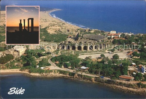 Side Antalya Ortsansicht Ruine