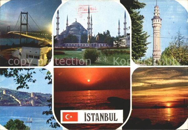 Istanbul Constantinopel Sehirden Muhtelif Gornusler