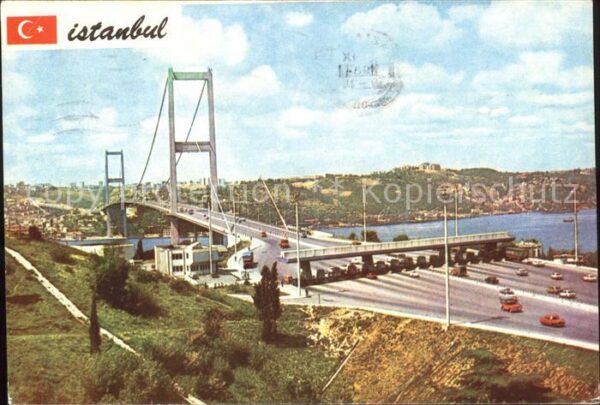 Istanbul Constantinopel Bosporus-Brücke