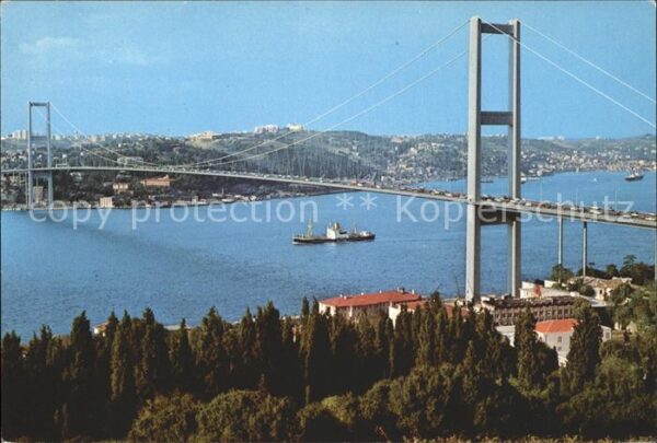 Istanbul Constantinopel Kule Yüksekligi Eni Brücke