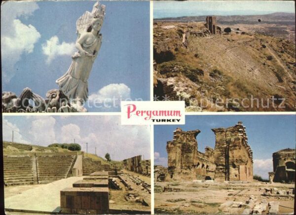 Izmir Pergamum theatre Asclepion North Basili