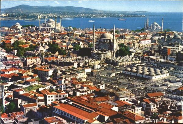 Istanbul Constantinopel St. Sophia Blaue Moschee