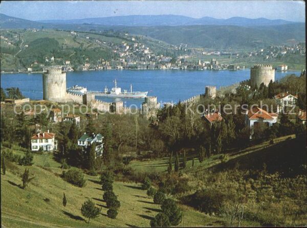 Istanbul Constantinopel Burg Bosphorus Schiff