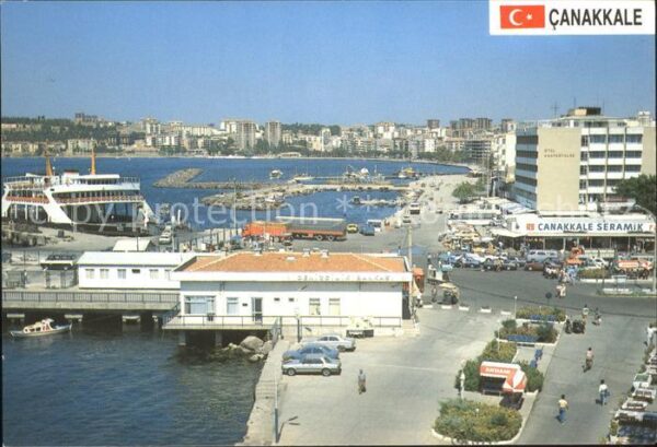 Canakkale Fähre Hafen Promenade