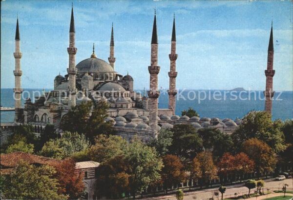 Istanbul Constantinopel Blaue Moschee