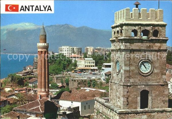 Antalya Grooved Minoret Clocktower