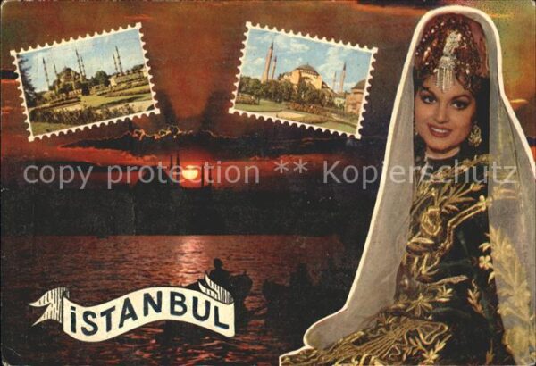 Istanbul Constantinopel Moschee Nationaltracht