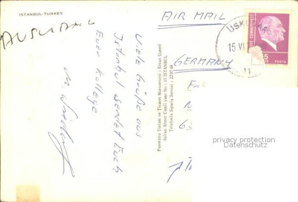 Istanbul Constantinopel Moschee Nationaltracht – Bild 2