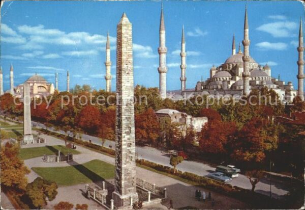 Istanbul Constantinopel Hippodrom Blaue Moschee