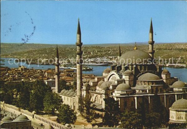 Istanbul Constantinopel Süleymaniye Golden Horn