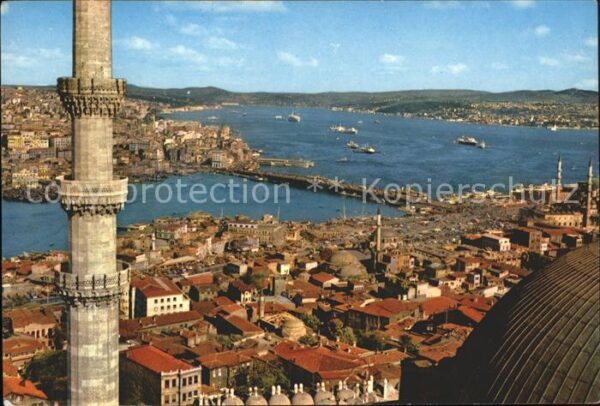 Istanbul Constantinopel Golden Horn Galata Brücke Bosphorus Sül