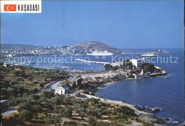 Kusadasi Hafen Segelboot Oceandampfer