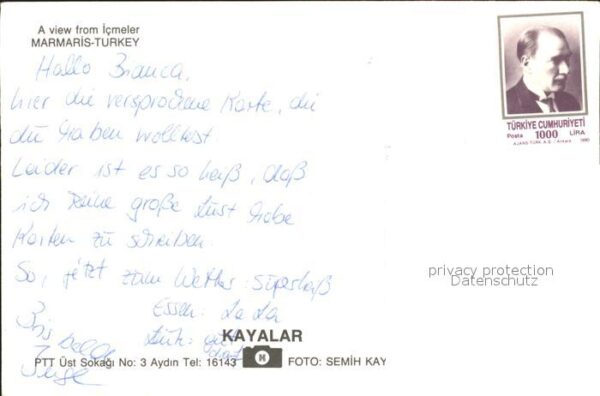 Marmaris Segelboot Teilansicht – Bild 2