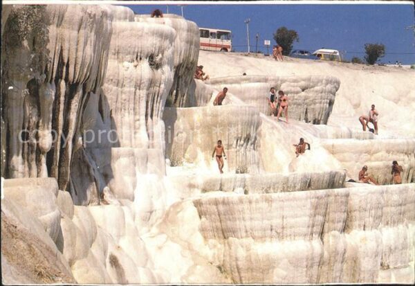 Pamukkale Denizli Traverten Hierapolis Mukaddes s