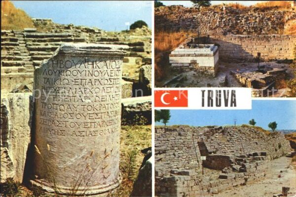 Canakkale Thearte Troy Analterin Temple Troy VIII
