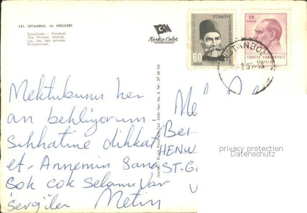 Istanbul Constantinopel Prinzeninsel Segelboot – Bild 2