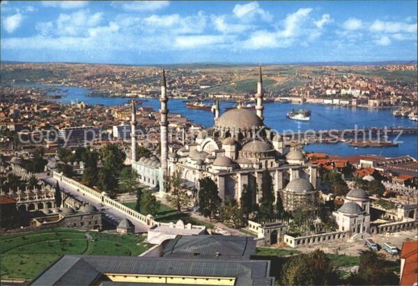 Istanbul Constantinopel Minaret Soliman Manifique Corned_or