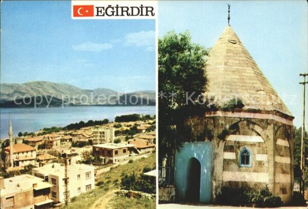 Egirdir Baba Sultan Türbesi Yenimahalleden görü