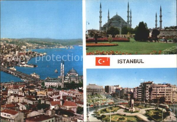 Istanbul Constantinopel Teilansichten Moschee