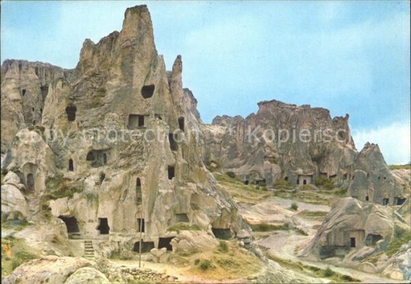 Nevsehir Christian's refuges into rocks