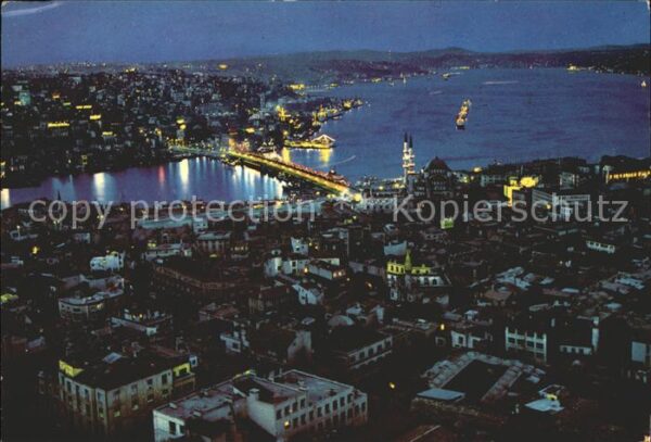 Istanbul Constantinopel Galata Brücke Bosphorus Üsküdar