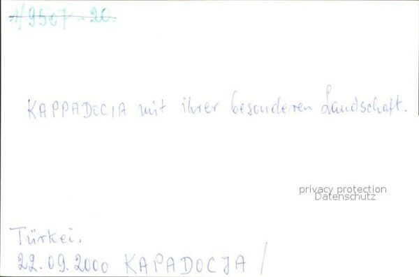 Kappadokien Landschaft Frau – Bild 2