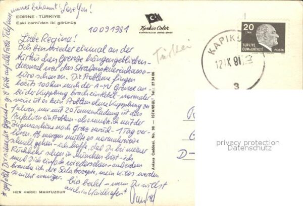 Edirne Eski camiden iki görünüs – Bild 2