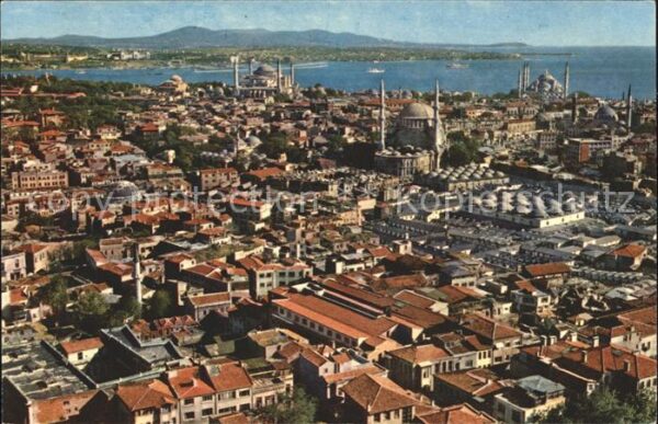 Istanbul Constantinopel St. Sophia Blaue Moschee alte Stadt