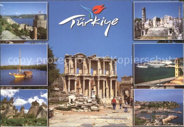 Antalya Panoramakarte Kusadasi Didim Ephesus Ca