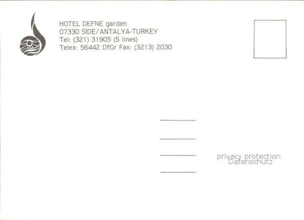 Side Antalya Hotel Defne garden – Bild 2