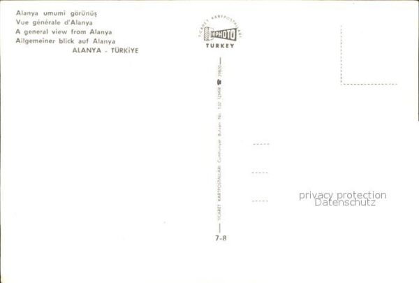 Alanya Burg Teilansicht – Bild 2