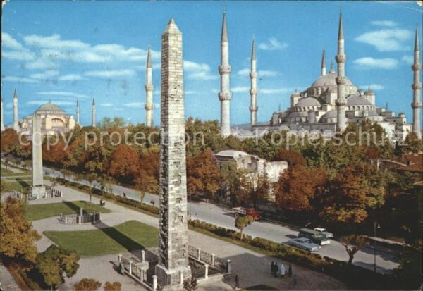 Istanbul Constantinopel Hippodrom Blaue Moschee